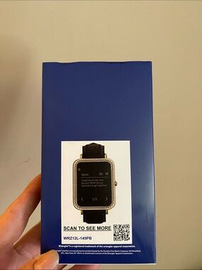 Wrangler Blue Smartwatch with brown Strap
